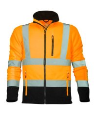 Reflexní mikina fleece ARDON®SIGNAL oranžová