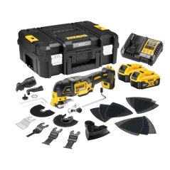 Oscilační multibruska DEWALT DCS356P2 18V XR - 2xAku, nabíječka, kufr