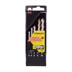 Přesné vrtáky do zdiva Stanley STA56099 - sada 5ks