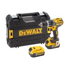 Příklepová vrtačka DEWALT DCD796P2 18V XR - 2xAku 5,0Ah, nabíječka, kufr
