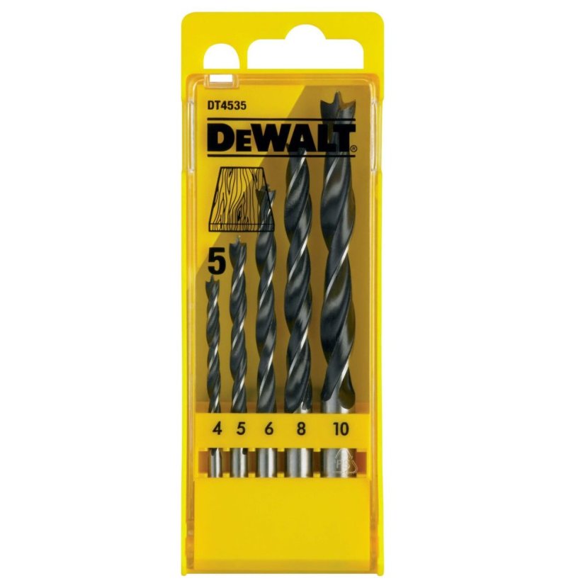 5-dílná sada vrtáků Dewalt DT4535 do dřeva