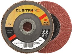 Lamelový kotouč 3M Cubitron II 967A 65055 zrno 60+ - kónický