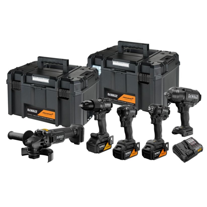5-dílná sada nářadí Dewalt McLaren DCK5222MP3T