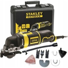 Multifunkční oscilační bruska Stanley FME650K 300W s kufrem