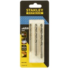 Vrtáky do kovu Stanley STA56118 se zúženou špičkou FATMAX - sada 3ks
