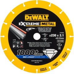 Diamantový kotouč Dewalt DT40255 EXTREME METAL, 230 mm