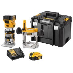 Frézka DEWALT DCW604P2 18V XR 8mm - bez Aku, kufr-KOPIE