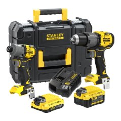 Sada Aku nářadí STANLEY FATMAX SFMCK211MDT V20 18V 1x4,0Ah + 1x2,0Ah