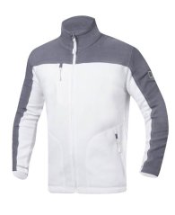 Mikina fleece ARDON®MICHAEL bílá