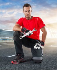Kalhoty ARDON®R8ED+ černé prodloužené