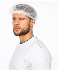 Jednorázová PP čepice clip ARDON®ULA (100 ks) modrá