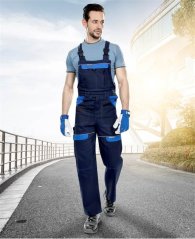 Kalhoty s laclem ARDON®COOL TREND tmavě modré-světle modré