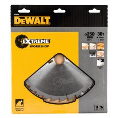 Pilový kotouč Dewalt DT4226 EXTREME WOOD, 250 x 30 mm, 30 zubů