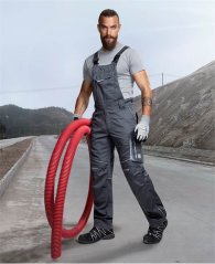 Kalhoty s laclem ARDON®SUMMER tmavě šedé prodloužené