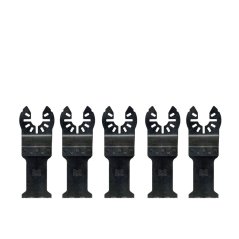 5-dílná sada pilových listů Dewalt DT20723 pro řezání dřeva s hřebíky - 30x43mm