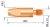 Průvlak 0.8 M6/8 E-Cu PARKER PB2504-08