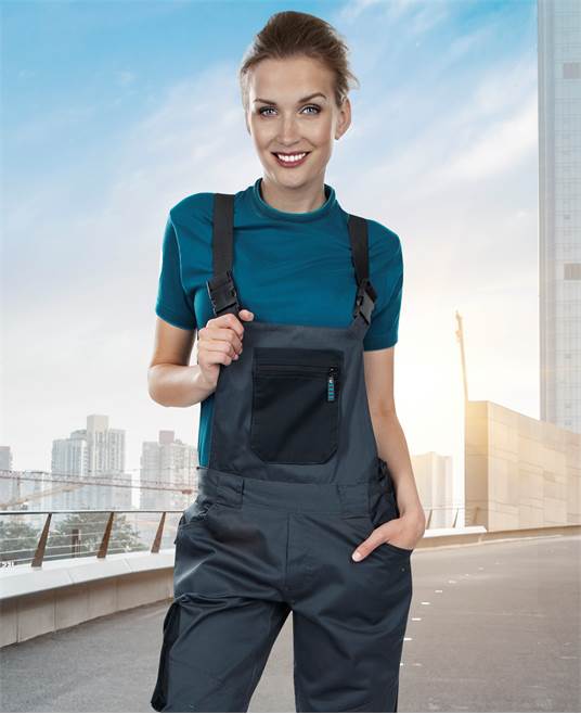 Dámské kalhoty s laclem ARDON®4TECH šedé