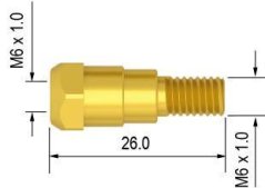 Mezikus M6 26.0mm SGB/DMB/STH 240A/240W PARKER PB2412