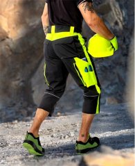Kalhoty 3/4 ARDON®NEON černo-žluté