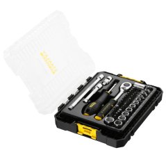 48-dílná sada nástrčných hlavic 1/4" a bitů Stanley PRO-STACK FMMT98101-1