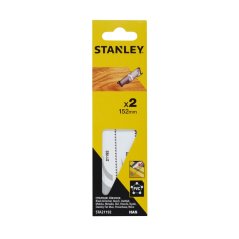 Pilové listy Stanley STA21192 HAS na dřevo, dřevo s hřebíky a plasty, 152mm, rozteč 2,5mm, 2ks
