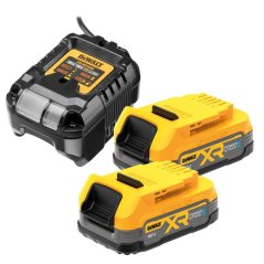 Nabíječka Dewalt DCB1102E2 18V 1,7Ah POWERSTACK startovací sada