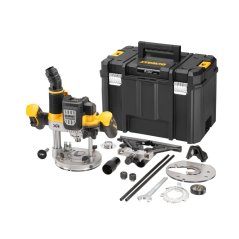 Horní frézka DeWALT DCW620NT 18V XR 12mm - bez Aku a nabíječky, v kufru