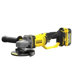 Úhlová bruska 125mm Stanley SFMCG400M2K V20 Aku , 2 x 4,0Ah, nabíječka, kufr