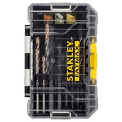 14-dílná sada vrtáků Stanley STA88561 na dřevo, zdivo, 2-8mm