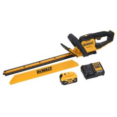 Nůžky na živý plot DeWALT DCMHT564P1 18V XR 55cm -  1x5,0Ah, nabíječka, nástavec
