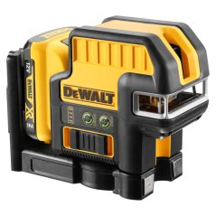 Křížový 5-ti bodový laser Dewalt DCE0825D1G se zeleným paprskem 10,8V 1x2,0Ah , nabíječka