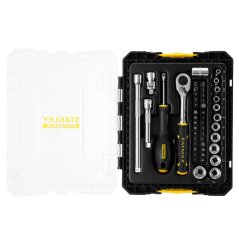 48-dílná sada nástrčných hlavic 1/4" a bitů Stanley PRO-STACK FMMT98101-1