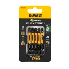 Sada bitů DeWALT DT7397T EXTREME TORSION T 27, 50 mm, 5 ks