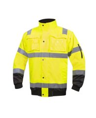 Reflexní bunda ARDON®HOWARD+ žluto-černá