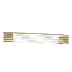 Dřevěný skládací metr žluto-bílý 2mx17mm Stanley 0-35-458