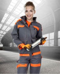 Dámská blůza ARDON®COOL TREND šedo-oranžová