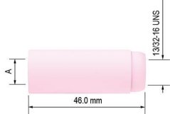 Hubice keram.č.7,11mm, 47mm PARKER