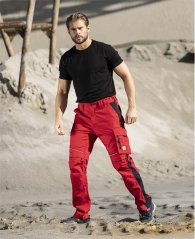 Kalhoty ARDON®URBAN+ jasně červené prodloužené