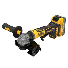 Úhlová bruska Dewalt DCG404S2T XR 18V 125mm - 2x3,5Ah, nabíječka, kufr TSTAK