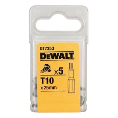 Šroubovací bit DeWALT DT7253 Torx T 10 x 25 mm, 5 ks