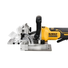 Lamelovací frézka DeWALT DCW682P2 18V XR - 2xAku 5,0Ah, nabíječka, kufr