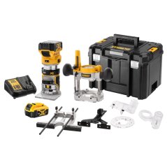 Frézka DEWALT DCW604P2 18V XR 8mm - bez Aku, kufr-KOPIE