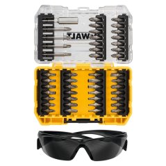 47-dílná sada bitů DeWALT DT70703 + pracovní brýle