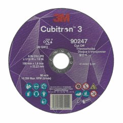 Řezný kotouč 3M Cubitron III 150 x 1,6mm P60+ P/N 90247 T41