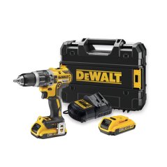 Příklepová vrtačka DEWALT DCD796D2 18V XR - 2xAku 2,0Ah, nabíječka, kufr