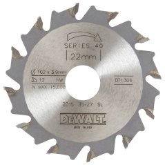 Drážkovací kotouč Dewalt DT1306 pro lamelovací frézky