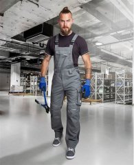 Kalhoty s laclem ARDON®URBAN+ šedé prodloužené
