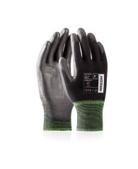 Máčené rukavice ARDON®PURE TOUCH BLACK - černá
