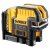 Křížový 5-ti bodový laser Dewalt DCE0825D1R s červeným paprskem 10,8V 1x2,0Ah , nabíječka