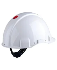 Přilba 3M G3000NUV-VI Bílá, odvětrávaná, plastové potítko, kolečko